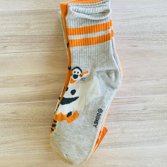 5 Pair Disney WINNIE THE POOH & FRIENDS Mid Crew Socks - Picture 8 of 9